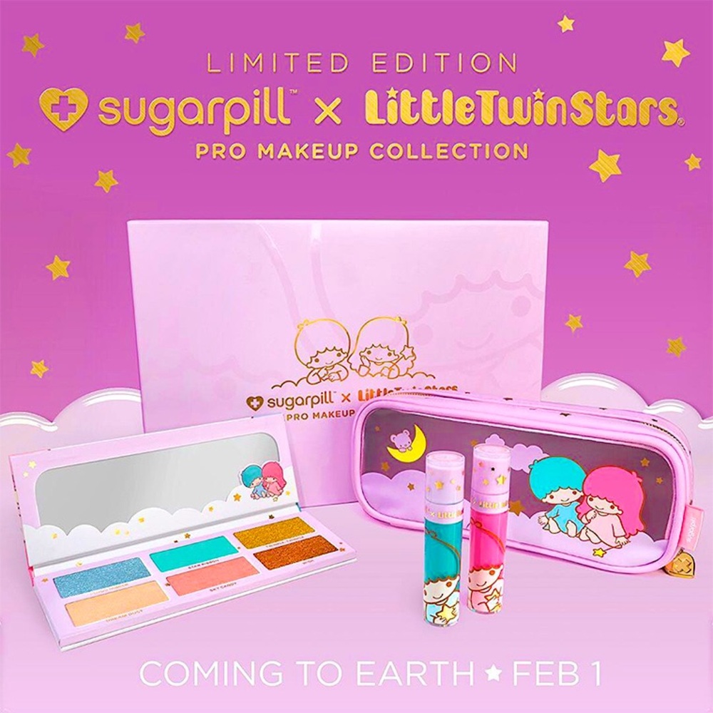 🍒BOGO50%🍒🆕⭐️SUGARPILL X LITTLE TWIN STARS: Eyeshadow Palette
